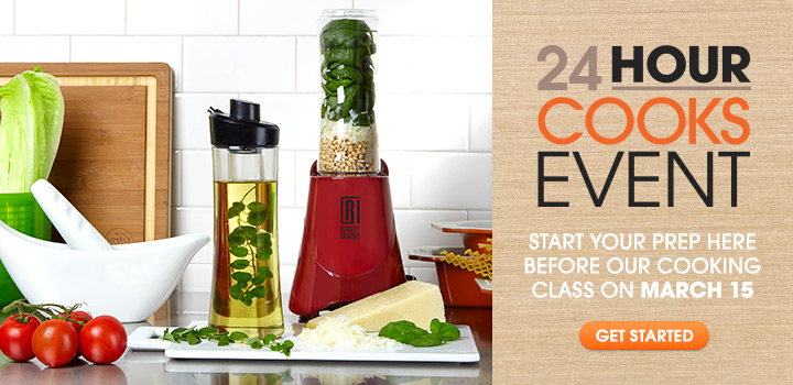 Join the Ultimate Cooking Lesson for The 24 Hour Cooks Event - HSN Blogs