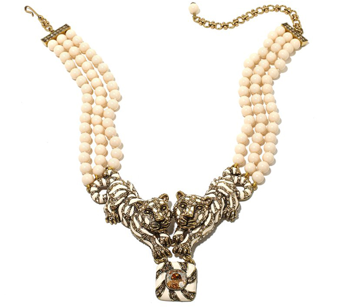 Shop Tempting Tigress necklace from Heidi Daus on HSN