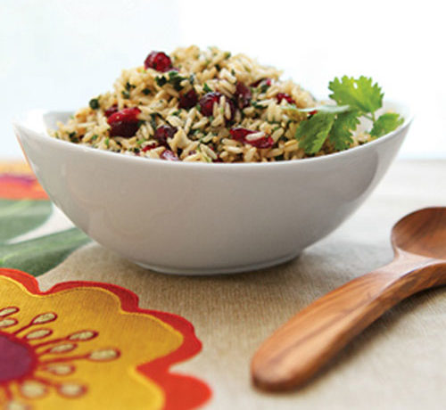 This Cranberry-Cilantro Brown Rice Will Be Your New Favorite Side Dish