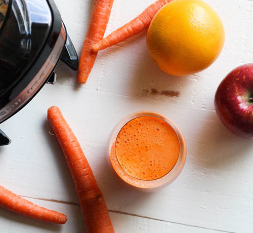 Relax And Refresh With This Carrot Orange Juice