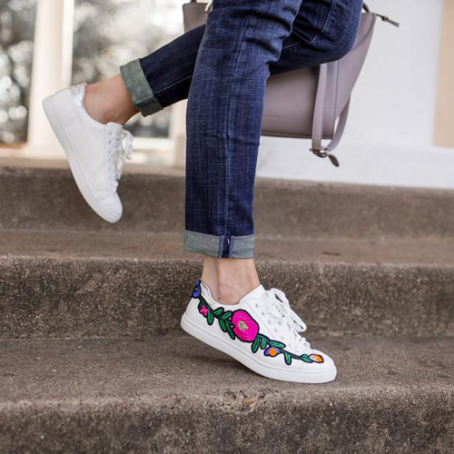 The Embroidered Sneakers That Will Pump Up Your Daily Look