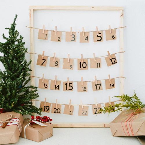 The Countdown Until Christmas is More Fun With This DIY Advent Calendar ...